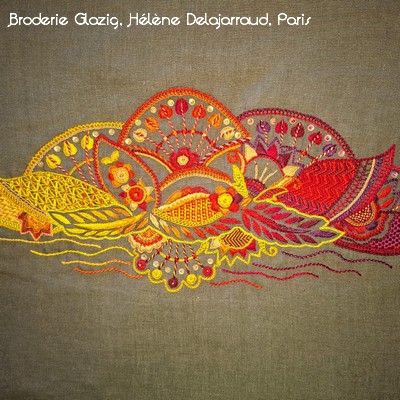Broderie paréidolie.